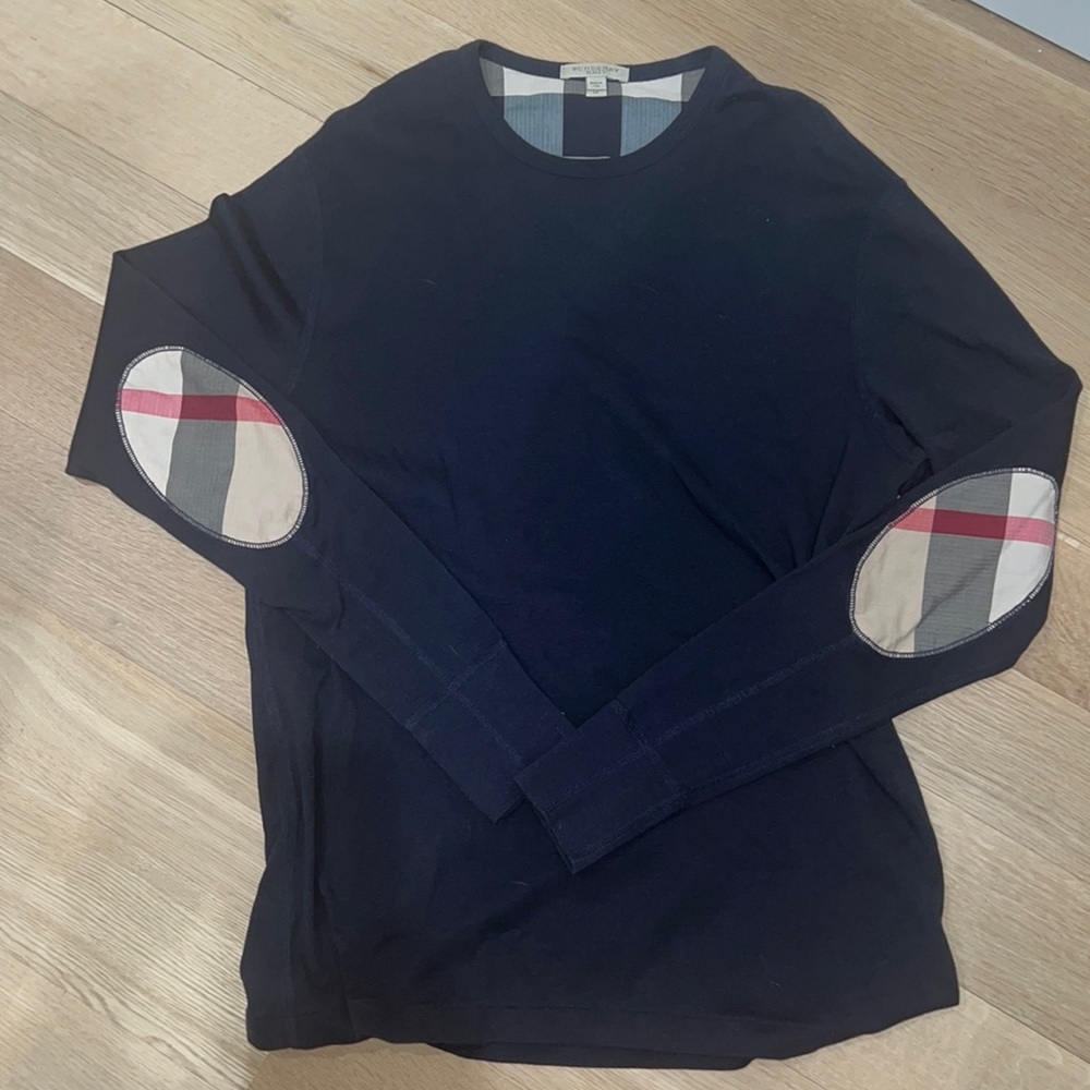 Mens Burberry long sleeve tshirt